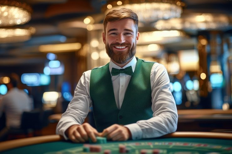 Tampilan antarmuka aplikasi sbouno di perangkat mobile dengan permainan live dealer dan sportsbook
